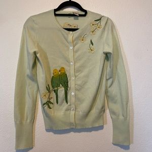 Adorable Embroidered Cardigan